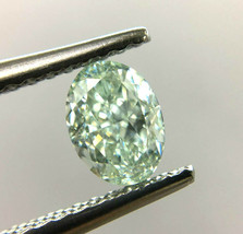 Rare Green Diamond - 0.60ct Natural Loose Fancy Light Green Color GIA SI1 Oval - £9,949.98 GBP