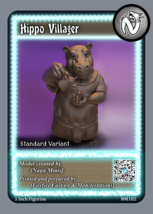 [NM102] - Hippo Villager - £7.86 GBP