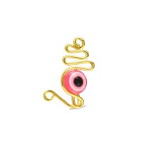 1Piece Fake Piercing Clip Nose Ring Cuff Body Jewelry for Women 2022 New Trend R - £8.05 GBP