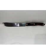 CUTCO Classic Handle Butcher Knife 1722 Brown Swirl Handle Nice! - $658.26 MXN