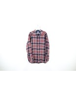 Vintage 70s Pendleton Mens Large Virgin Wool Collared Button Shirt Plaid... - $1,281.78 MXN