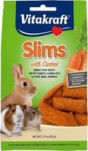 Vitakraft Slims with Carrot for Rabbits - 1.76 oz - £6.68 GBP