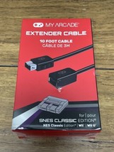 My Arcade Extender Cable 10 Foot Cable For SNES Classic Edition or Wii/ U NEW - £11.89 GBP
