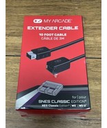 My Arcade Extender Cable 10 Foot Cable For SNES Classic Edition or Wii/ ... - $278.37 MXN