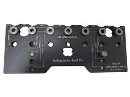 Shelf Pin Jig 1/4 Inch Aluminum Alloy Shelf Pin Drilling Jig Drill Guide... - £17.15 GBP