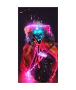 Haunted Hallow 18&quot; Fiber Optic Witch Tabletop Décor Halloween &amp; Box Work... - $17.99