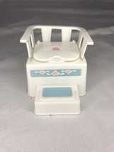 VINTAGE Heart Family Baby Cousins Potty Chair 1987 #5397 Mattel - £7.91 GBP