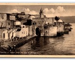 View From Sea of Galilee Tiberias Israel WB Postcard U8 - $4.42