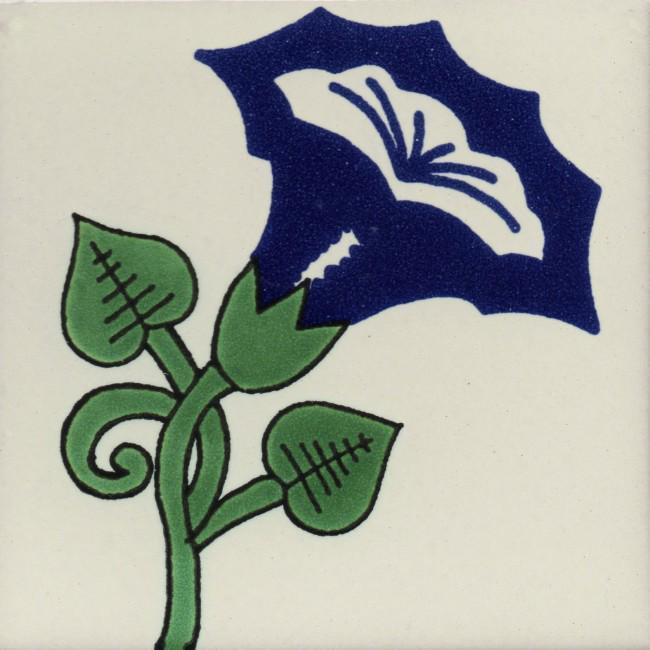 POOL TILES Mexican Talavera Ceramic Frost Proof Handcrafted Tiles - Flow... - $199.00