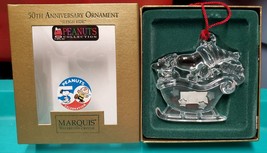 Peanuts Snoopy Woodstock Waterford crystal Christmas ornaments your choice NIB - £13.27 GBP+