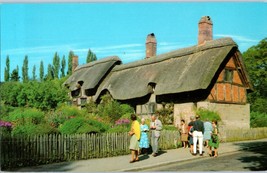 Anne Hathaways Cottage Stratford Upon Avon England Postcard - £4.62 GBP