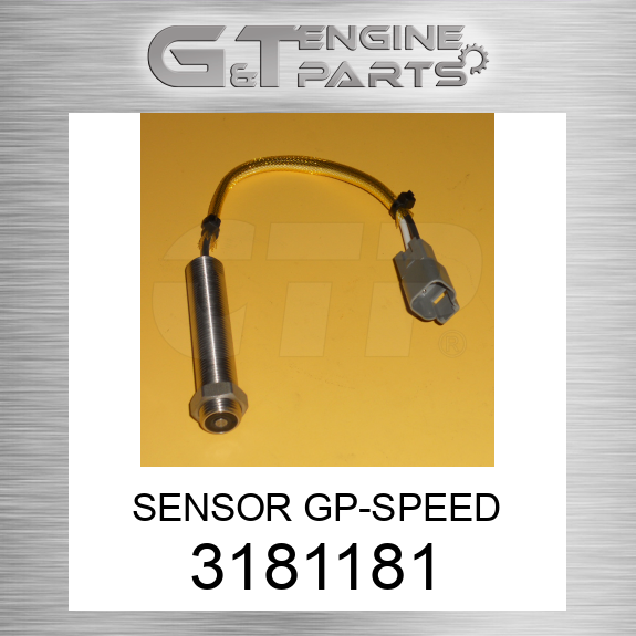 3181181 SENSOR GP-SPEED (6V2455,1895746) fits CATERPILLAR (NEW AFTERMARKET) - $40.00