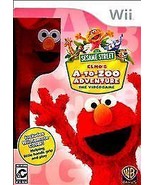Sesame Street Elmo&#39;s A-to-Zoo Adventure Nintendo Wii, 2010 Includes Remo... - £23.59 GBP