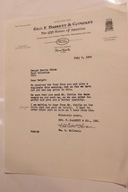 Vintage Geo F Bassett &amp; Company Importers Letter Head July 6 1942 New York - £15.79 GBP