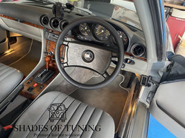  Leather Steering Wheel Cover For Ford Freestar Black Seam - £39.33 GBP