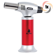 1x Torch Blink MB02 Red Refillable Butane Torch | Adjustable Flame - £18.99 GBP