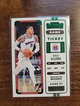 Kyle Kuzma 2022-2023 Panini Contenders #68 - Green - Washington Wizards - NBA - £1.73 GBP