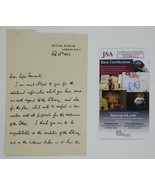 Sir Frederic G Kenyon Signed Autographed Hand Written Letter ALS JSA COA - £194.63 GBP