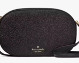Kate Spade Glimmer Black Oval Crossbody Bag KE459 Purse NWT $299 Retail - $89.09