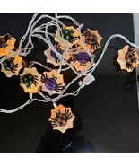 SPIDER Blow Mold String Lights Halloween Party Decor Vintage 90s Tested ... - $19.18