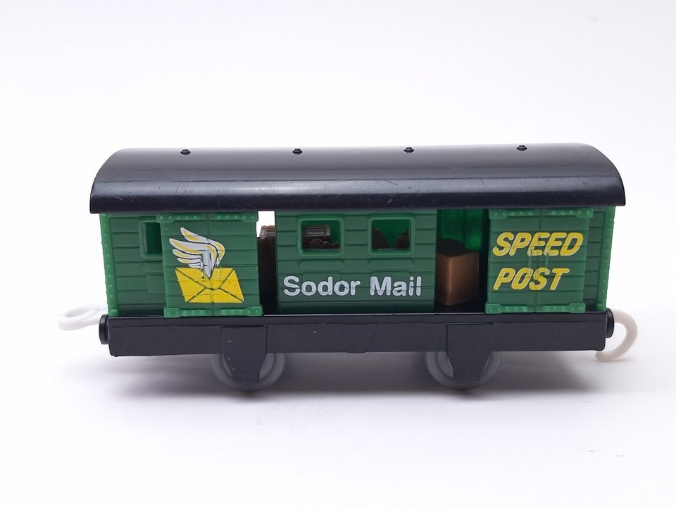 Thomas & Friends Speed Post Sodor Mail Green 2006 Hit Toy Company Item image 3