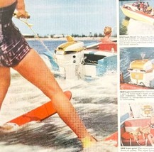 1958 Johnson V-50 Super Sea Horse Advertisement Life Magazine Vintage HM2X - $24.99