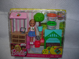 Barbie Garden Playset Chelsea Doll Molds and Dough  - £15.63 GBP