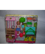 Barbie Garden Playset Chelsea Doll Molds and Dough  - $19.79
