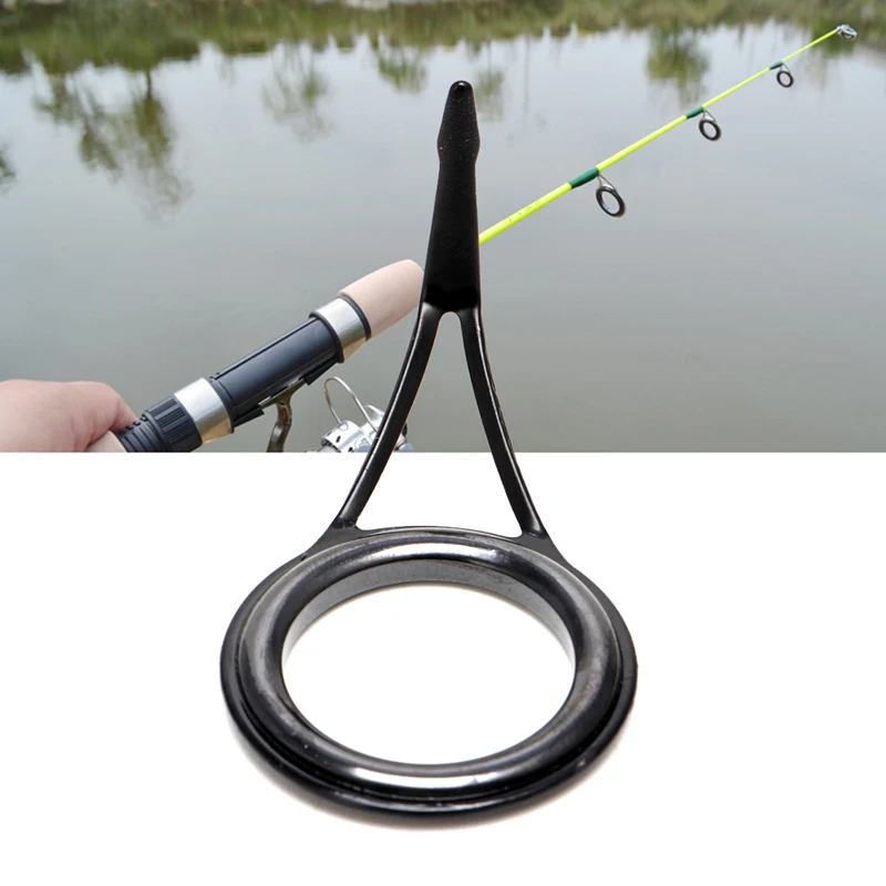 8pcs 8 Size Fishing Rod Guide Tip Top Ring Circle Pole Repair Kit Set Fi... - $31.63