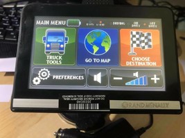 RAND MCNALLY TND-510 TRUCK GPS RECEIVER 1 YEAR FREE REPLACEMENT - $74.24