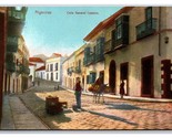 Calle General Castaño Street View Algeciras Spain UNP DB Postcard Z3 - $3.91