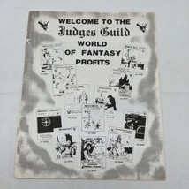 Welcome To The Judges Guild World Of Fantasy Profits DND Catalog - $16.03