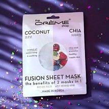 The Crème Shop Fusion Sheet Mask coconut/chia New In Package - £7.39 GBP