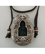 Tibetan Buddhist Green Tara 92.5 Pure Silver Ghau Box/Amulet - Nepal - £333.43 GBP