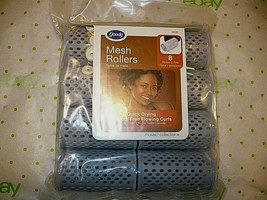 Goody Mesh Rollers 8 Rollers &amp; Pins Quick Drying Smooth Free Flowing Cur... - $12.99