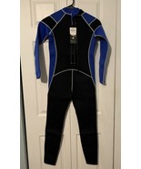 IREENUO Wetsuit Neoprene 2.5mm Thick Long Sleeve One Piece Kids Sz 14 NWT - $39.90