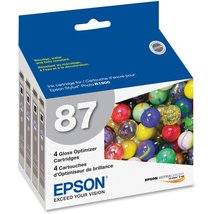 Epson America T087020 Gloss Optimizer Ink Cart R1900 - £15.36 GBP