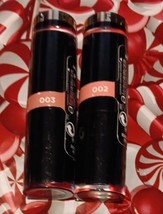 2 Revlon Lipstick #003- Glossed Up Rose &amp; # 002  Beaming Strawberry (Mk3... - $25.73