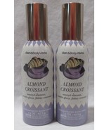 Bath &amp; Body Works Concentrated Room Spray Lot Set of 2 ALMOND CROISSANT - $47.67 CAD