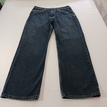 Carhartt BD1484-M Relaxed Fit Jeans Men’s Blue Cotton Blend Jeans Size (32×30) image 8