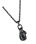 Stainless Steel Boxing Glove Necklace, Fighting and - £46.13 GBP