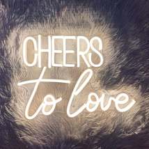 Cheers To Love | LED Neon Sign - £32.07 GBP+
