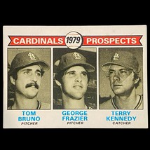 1979 Topps #724 Tom Bruno/George Frazier/Terry Kennedy RC Rookie CARDINA... - $2.18