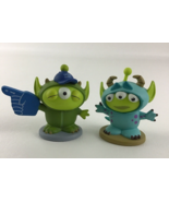 Disney Pixar Alien Remix Monsters Inc Mike Sully 2&quot; PVC Figure Topper Lot - $23.02 CAD