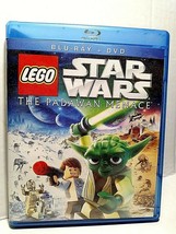 LEGO Star Wars: The Padawan Menace - 2 Disc Blu-Ray/DVD Set - £5.09 GBP