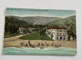 Hotel St. Catherine Avalon Santa Catalina Island Postcard Unposted - £15.71 GBP