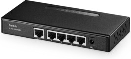5 Port Multi Gigabit Switch 1 x 2.5 Gigabit and 4 x 1 Gigabit Ethernet RJ 45 Por - £59.93 GBP