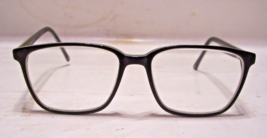 Bulova Eyeglasses Frame 54-16-140 BLACK with WHITE Trim - £19.32 GBP
