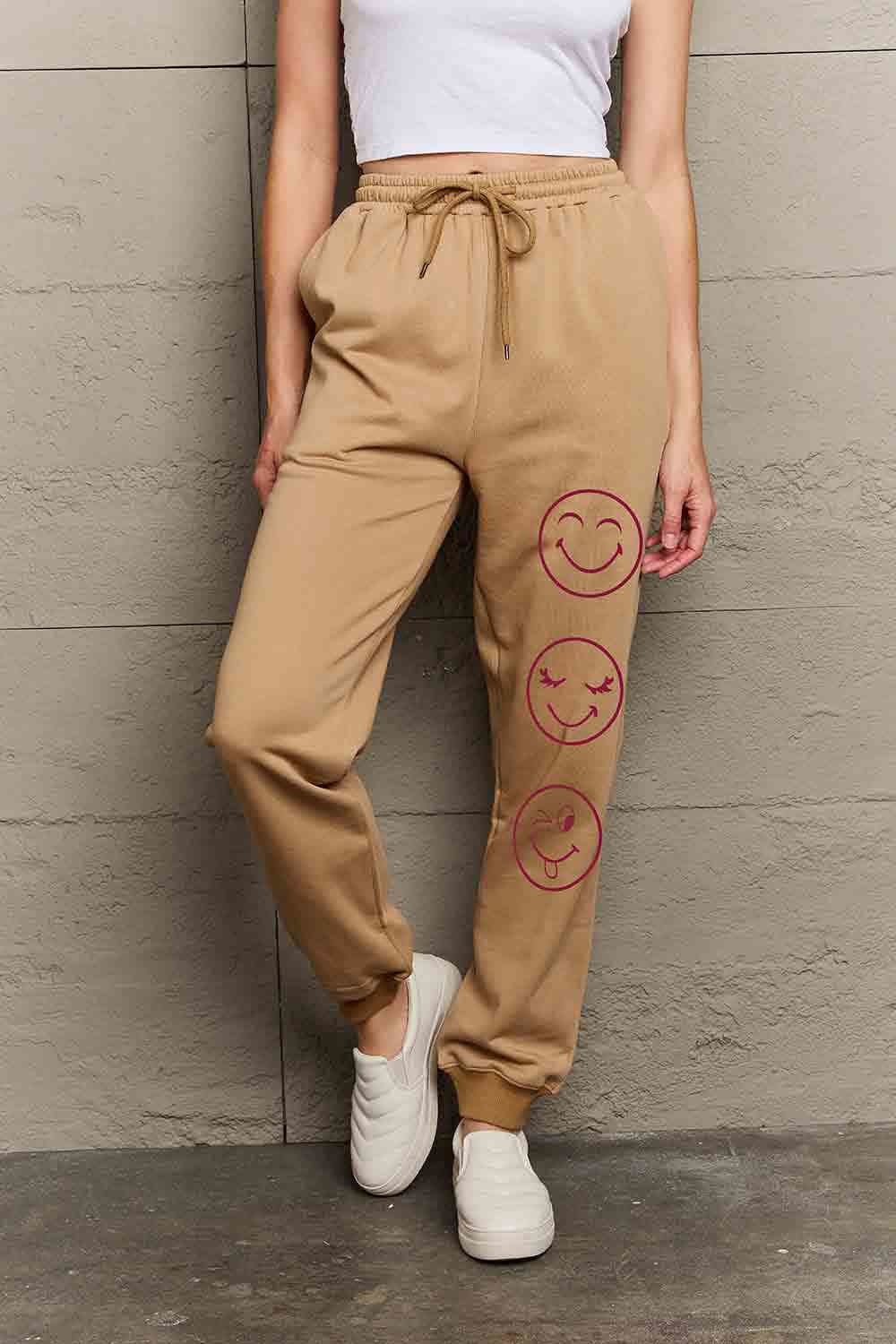 Primary image for Simply Love Full Size Emoji Graphic Sweatpants