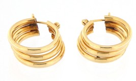Women&#39;s Earrings 14kt Yellow Gold 240077 - £180.37 GBP